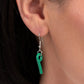 Fashionable Fringe - Green - Paparazzi Necklace Image