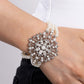 Flattering Florals - White - Paparazzi Bracelet Image