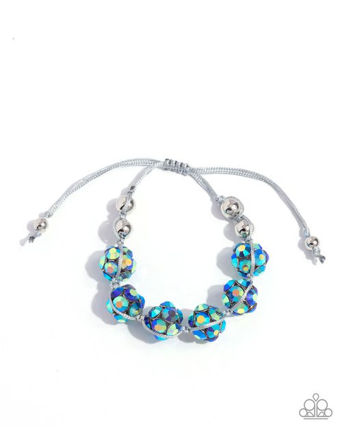 Knotted Kindness - Blue - Paparazzi Bracelet Image