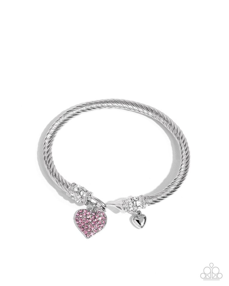 Heart Hour - Pink - Paparazzi Bracelet Image