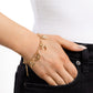 Hush Little Baby - Gold - Paparazzi Bracelet Image
