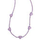 Homecoming Hearts - Purple - Paparazzi Necklace Image