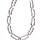 Technical Texture - Silver - Paparazzi Necklace Image