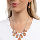 Talented Teardrops - Orange - Paparazzi Necklace Image