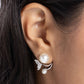 Modular Mermaid - White - Paparazzi Earring Image