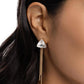 Candescent Class - Gold - Paparazzi Earring Image