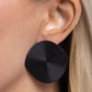 Moody Masterpiece - Black - Paparazzi Earring Image