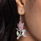 Tulip Tradition - Pink - Paparazzi Earring Image