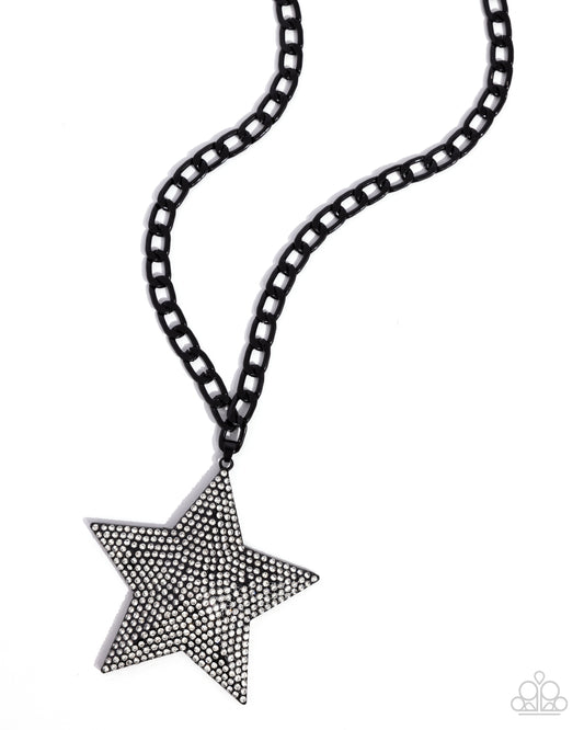 Paparazzi Necklace ~ Stellar Selfie - Black