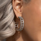 Paparazzi Earring ~ Bridging Brilliance - White