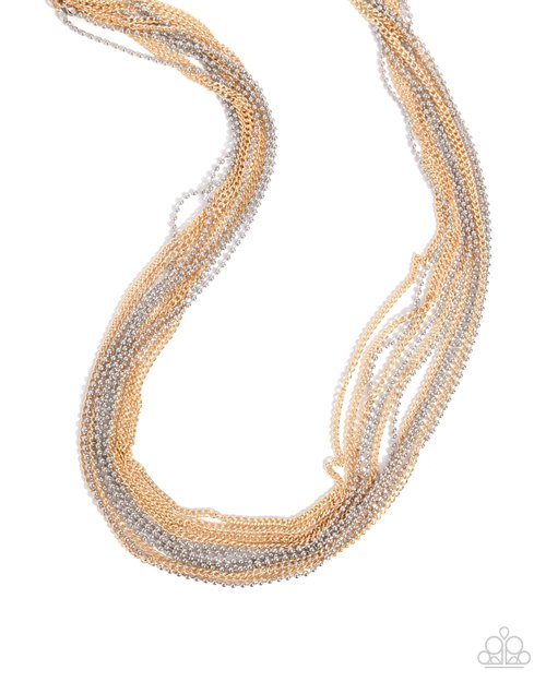 Backstage Ball - Paparazzi Necklace Image