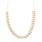 Linked Lady - Gold - Paparazzi Necklace Image