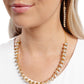 Linked Lady - Gold - Paparazzi Necklace Image