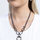 Linked Leader - Black - Paparazzi Necklace Image