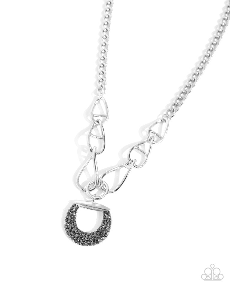 Linked Leader - Silver - Paparazzi Necklace Image