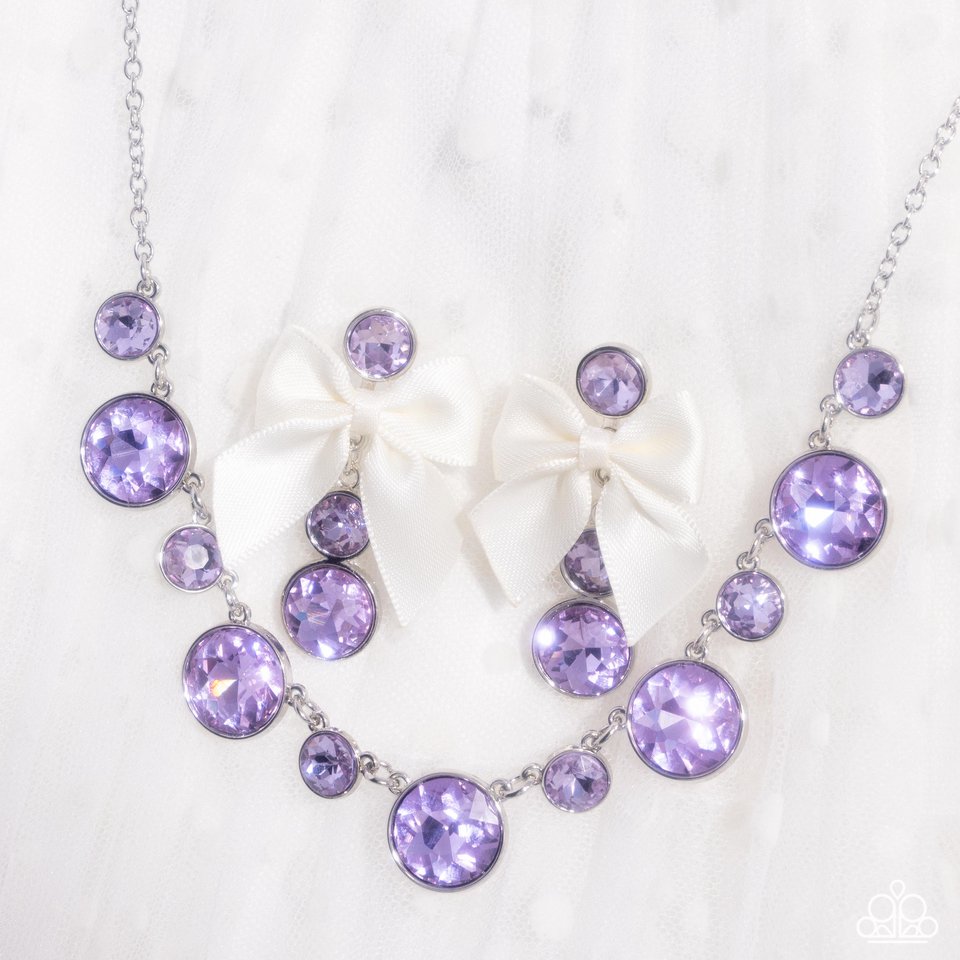 Genteel Gallery - Purple - Paparazzi Necklace Image