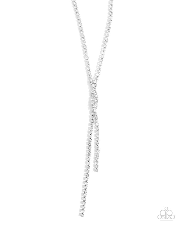 Timeless Team - White - Paparazzi Necklace Image