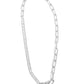 Mismatched Monarchy - White - Paparazzi Necklace Image