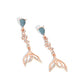 Mermaid Motivation - Copper - Paparazzi Earring Image