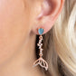 Mermaid Motivation - Copper - Paparazzi Earring Image