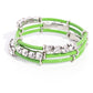 Certainly Coiled - Green - Paparazzi Bracelet Image