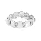 Shimmery Sneak Peek - White - Paparazzi Bracelet Image