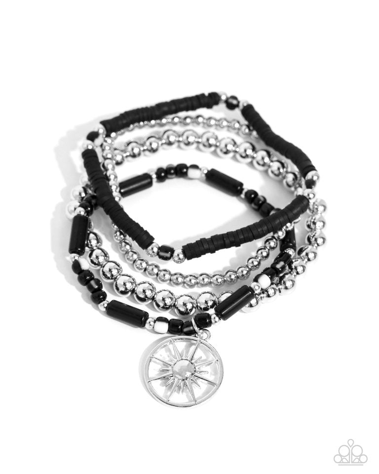 Nuanced Navigator - Black - Paparazzi Bracelet Image