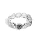 Airily Adorned - Silver - Paparazzi Bracelet Image