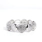 Airily Adorned - White - Paparazzi Bracelet Image