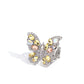 Aerial Admittance - Yellow - Paparazzi Ring Image