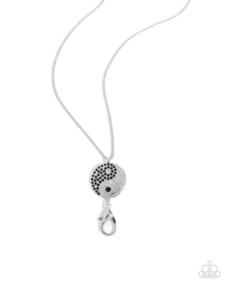 Yin and Yang Year - Black - Paparazzi Necklace Image