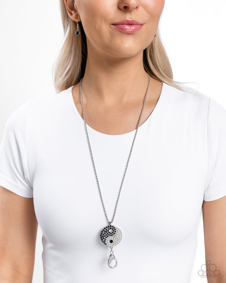 Yin and Yang Year - Black - Paparazzi Necklace Image