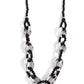 Flickering Fact - Black - Paparazzi Necklace Image