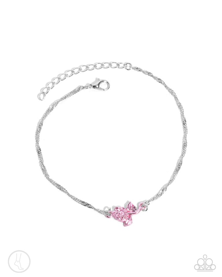 Rose Review - Pink - Paparazzi Bracelet Image