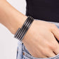 Coiled Command - Black - Paparazzi Bracelet Image