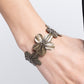 Whimsical Worth - Brass - Paparazzi Bracelet Image