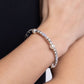 Ladylike Leader - White - Paparazzi Bracelet Image