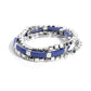 Colorful Cadenza - Blue - Paparazzi Bracelet Image