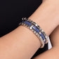 Colorful Cadenza - Blue - Paparazzi Bracelet Image