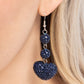 Vision in Shimmer - Blue - Paparazzi Earring Image