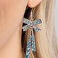 Date Night Decadence - Blue - Paparazzi Earring Image