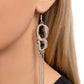 Wild Welcome - Black - Paparazzi Earring Image