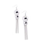 Wild Welcome - Black - Paparazzi Earring Image