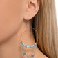 Fearless Fringe - Blue - Paparazzi Earring Image