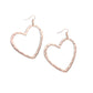 Just My Type - Rose Gold - Paparazzi Earring Image