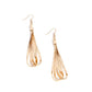 Keen Keepsake - Gold - Paparazzi Earring Image