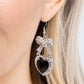 Adorable Allure - Black - Paparazzi Earring Image
