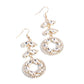Polished Pattern - Gold - Paparazzi Earring Image