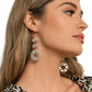 Polished Pattern - Gold - Paparazzi Earring Image