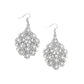 Nautical Netting - White - Paparazzi Earring Image